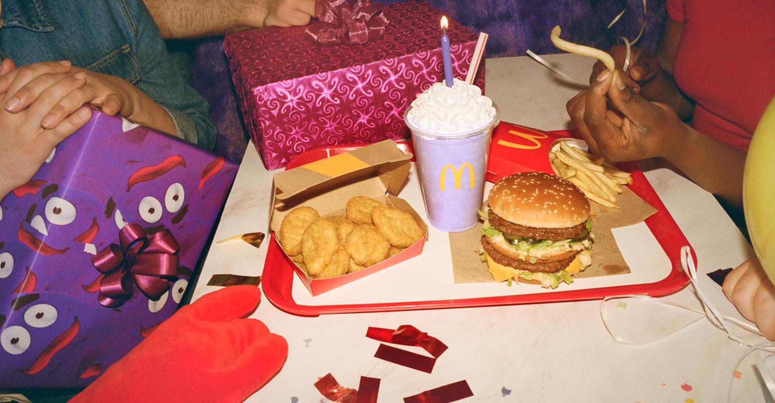 McDonald’s latest celebrity meal features … Grimace Nation's